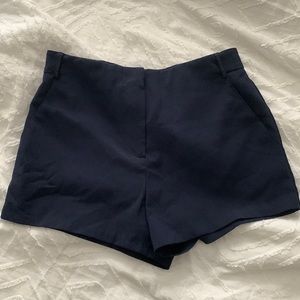 High Waisted Tailored Shorts